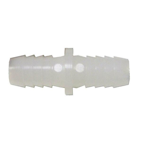 Green Leaf 0.62 x 0.37 in. Dia Barb To Barb Nylon Barb Coupling 4229761